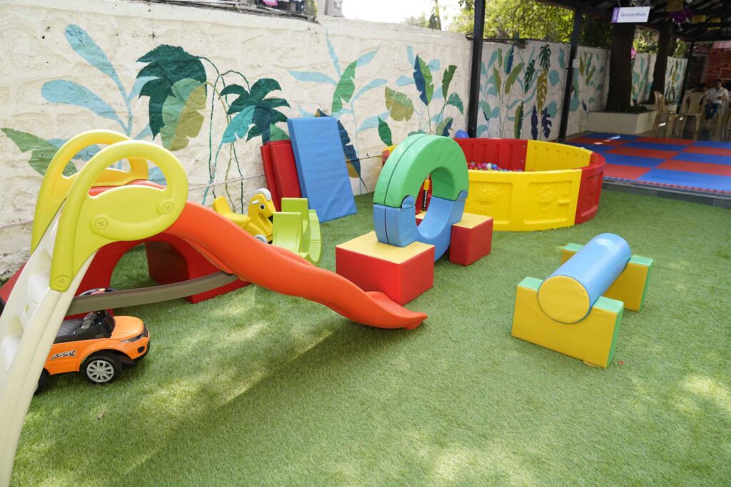 Ample play are for day care children with safe games in chembur basil woods juniors