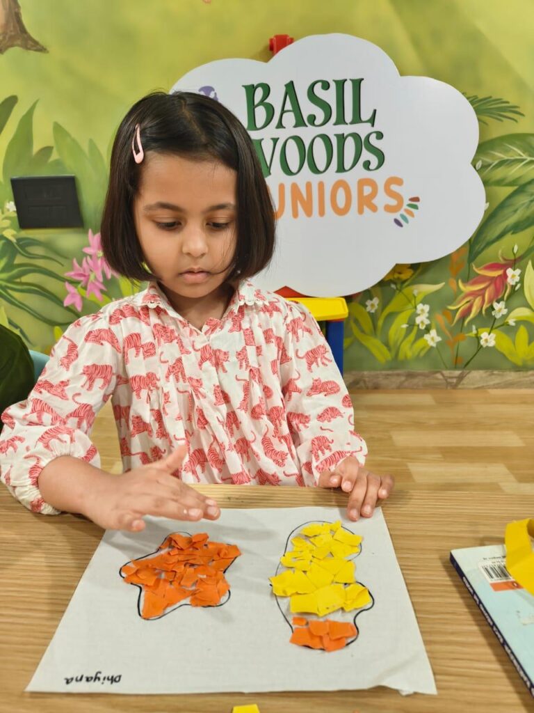 Fine Motor Skill Development at Daycare in Kharghar
