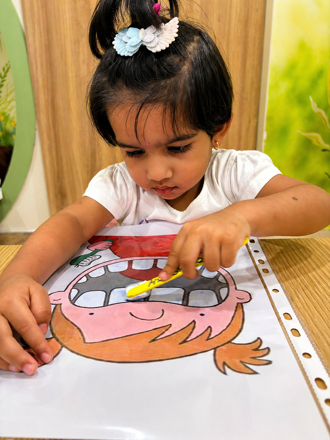 Daycare Activity in Kharghar – Oral Hygiene Learning​