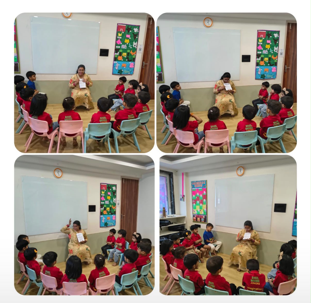 Interactive Storytelling at Preschool in Kharghar