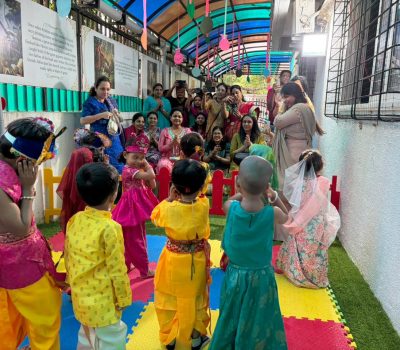 Janmashtami Celebration with Parents | Reggio Emilia Inspired Learning at Basil Woods Preschool